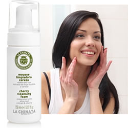 Disfrutabox Purificate La Chinata Mousse Limpiadora facial Cereza