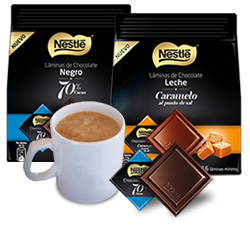 Laminas chocolate Nestle DisfrutaBox