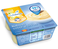 DisfrutaBox Para Comerte Diabalance Natillas de Vainilla