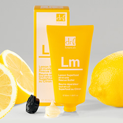 Lemon Superfood all-in-one Rescue Butter Dr. Botanicals en DisfrutaBox Retrato en Sepia