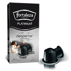 Cápsulas Aluminio Platinium Despertar Café Fortaleza en DisfrutaBox Despertares