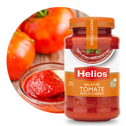 Helios Salsa de Tomate estilo Casero en DisfrutaBox Mi hogar mi reino