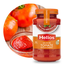 Helios Salsa de Tomate estilo Casero en DisfrutaBox Mi hogar mi reino