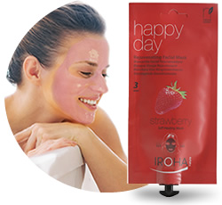 DisfrutaBox Para Comerte Iroha Nature Mascarilla Facial Happy Day Fresa