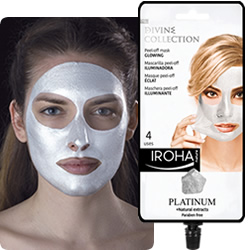 Iroha Nature Mascarilla Divine Collection Peel Off Platinum en DisfrutaBox Nomeolvides