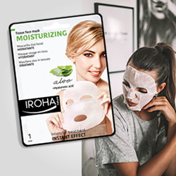 DisfrutaBox Iroha Mascarilla Tisú Hidratante Aloe