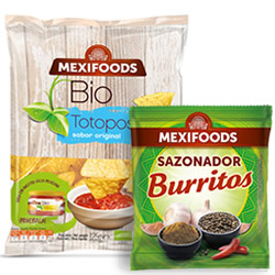 DisfrutaBox DisfrutaFun Totopos Mexifoods y Sazonador Burritos