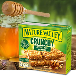 DisfrutaBox Curso 18 Barritas Crunchy Avena y Miel Nature Valley