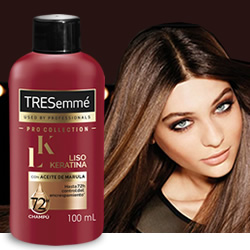 DisfrutaBox Al Calor del Hogar Tresseme Liso Keratina Champú DisfrutaBox Al Calor del Hogar Tresseme Liso Keratina Champú