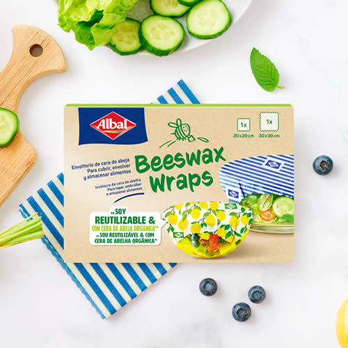 Envoltorio Beeswax  Albal En DisfrutaBox Flowers Sound