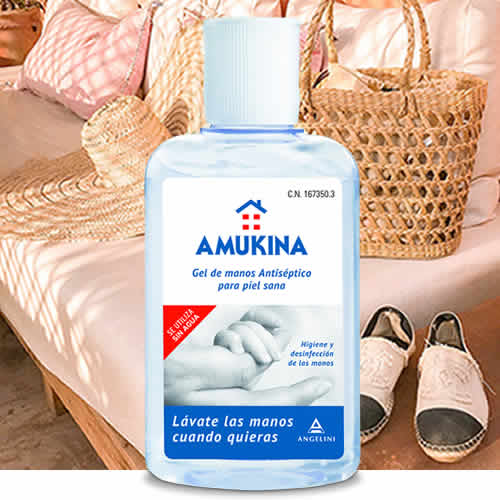 Amukina Gel de manos antiséptico en DisfrutaBox Un Año Más