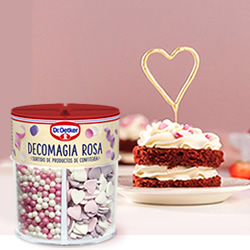 Decomagia Rosa Dr Oetker en DisfrutaBox Flower Power Decomagia Rosa Dr Oetker en DisfrutaBox Flower Power