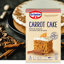 Tarta de Zanahoria Dr Oetker en DisfrutaBox Cosas de Casa