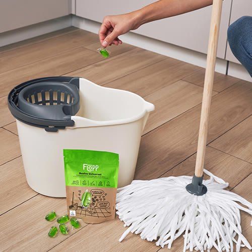 Flopp friegasuelos en DisfrutaBox live is life