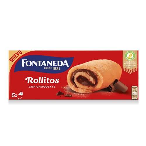Rollitos con Chocolate Fontaneda en DisfrutaBox Yesterday