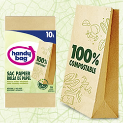 Handy Bag Bolsas de papel 100% compostables en DisfrutaBox el Huerto de mi amada