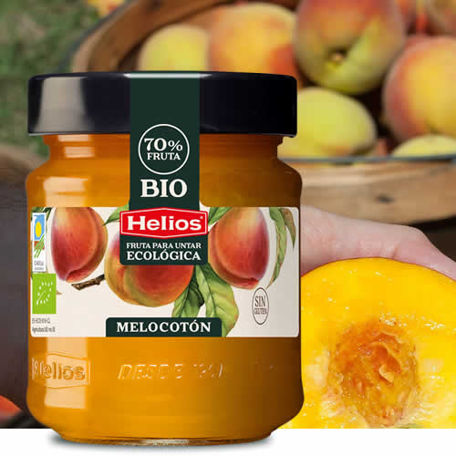 Fruta para untar Ecológica Melocotón Helios en DisfrutaBox Un Año Más