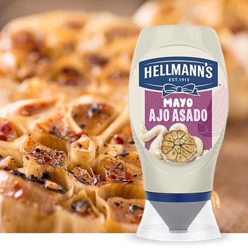 Hellmann´s Mayo ajo asado en DisfrutaBox entre ayer y mañana Hellmann´s Mayo ajo asado en DisfrutaBox entre ayer y mañana