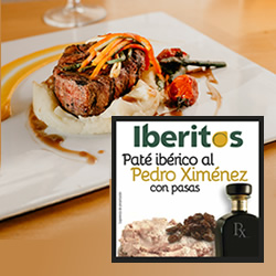 Paté Ibérico al Pedro Ximénez con pasas Iberitos en DisfrutaBox Algo para recordar