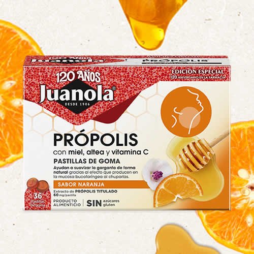 Juanola propolis en disfrutabox energia on