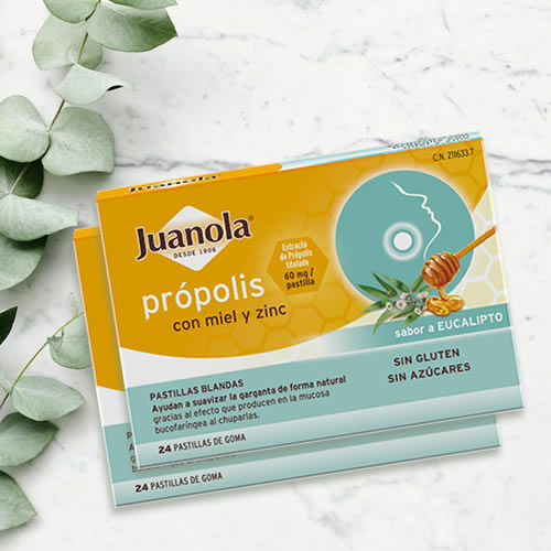 Juanolas Pastillas própolis en DisfrutaBox Yabadabadu junio 2025