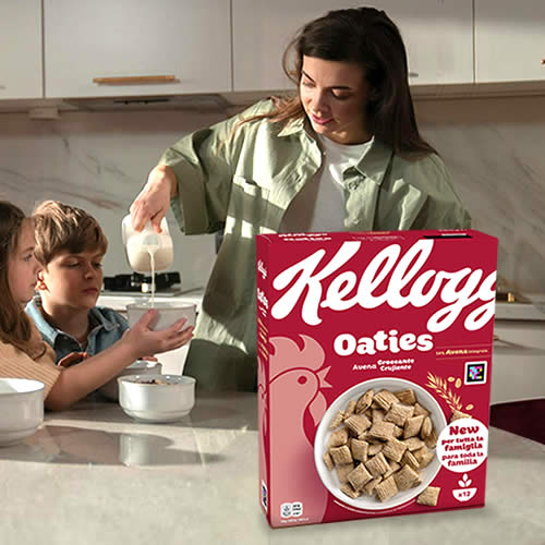 Kellogg's Oaties Disfrutabox Yabadabadu junio 2025