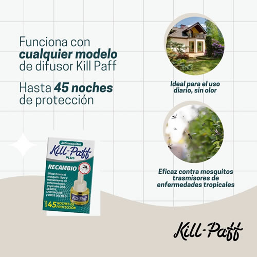 Kill-Paff recambio antimosquitos Disfrutabox Yabadabadu junio2025