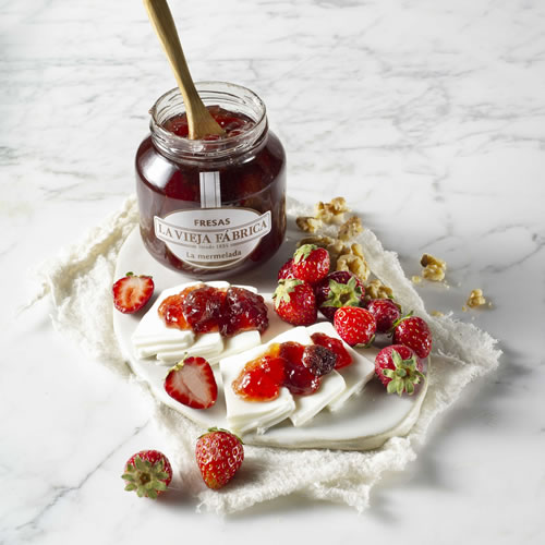 Mermelada de Fresas La Vieja Fábrica en DisfrutaBox Flowers Sound