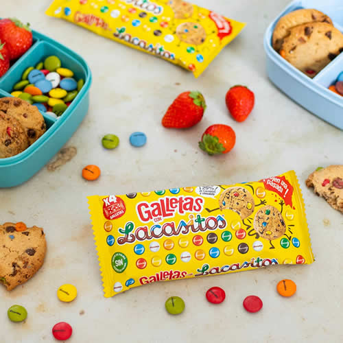 Galletas con Lacasitos Disfrutabox Yabadabadu junio 2025