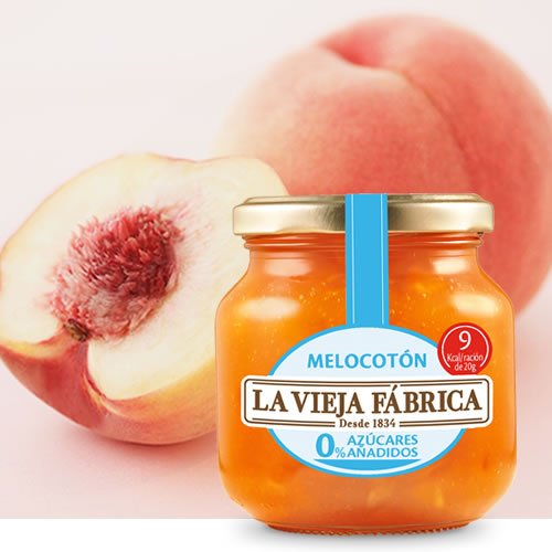 Mermelada de melocoton La Vieja Fábrica en DisfrutaBox Un rayo de sol Mermelada de melocoton La Vieja Fábrica en DisfrutaBox Un rayo de sol