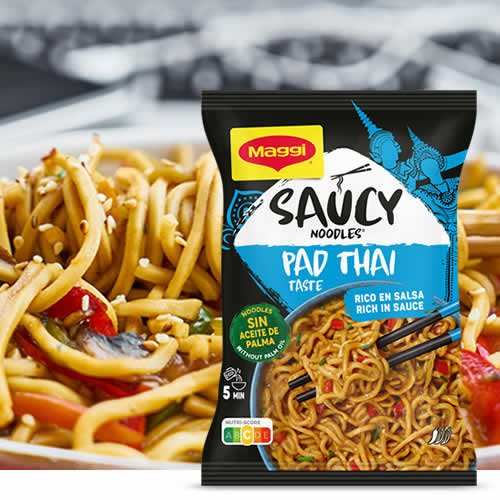Saucy noodles Maggi en DisfrutaBox Next Level