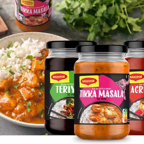 Tikka masala Maggi en DisfrutaBox un pais multicolor