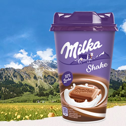 Milka Shake en DisfrutaBox Un Mundo Feliz