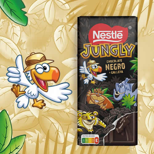 Nestlé Jungly Negro en DisfrutaBox Un lugar llamado Hogar