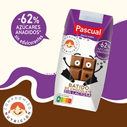 Batido Chocolate Sin Lactosa Pascual en DisfrutaBox De vuelta a las andadas