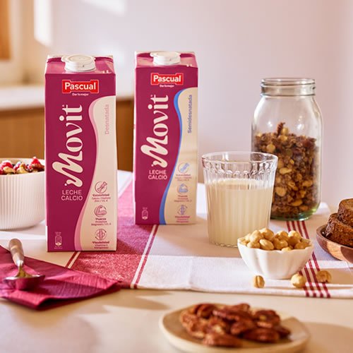 Leche Pascual MOVIT en DisfrutaBox energia on