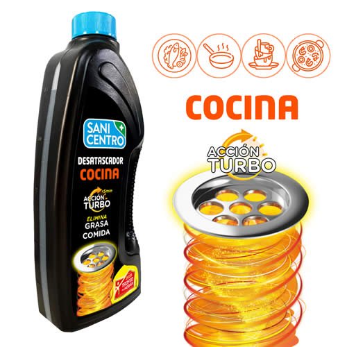 Desatascador Cocina Sanicentro en DisfrutaBox Next Level