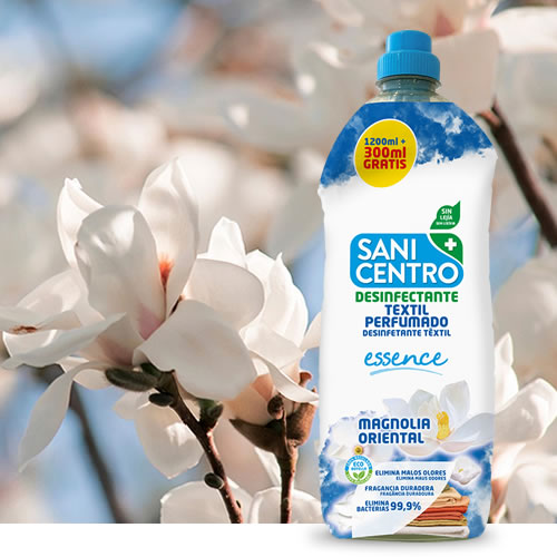 Desinfectante Textil Essence Sanicentro en DisfrutaBox Flowers Sound
