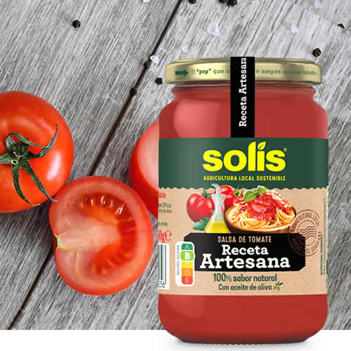 Tomate Frito Solís Receta Artesana en DisfrutaBox Como en casa en ningún sitio