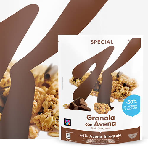 Special K Granola con Avena Chocolate Negro en DisfrutaBox All You Need is Love