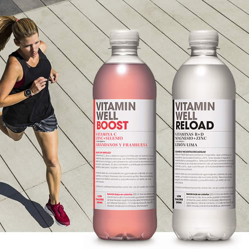 Vitamin Well Reload y Vitamin Well Boost en DisfrutaBox Nunca es Tarde